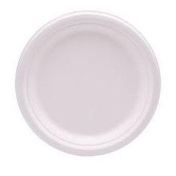 Prato Fibra Cana Açúcar 18cm