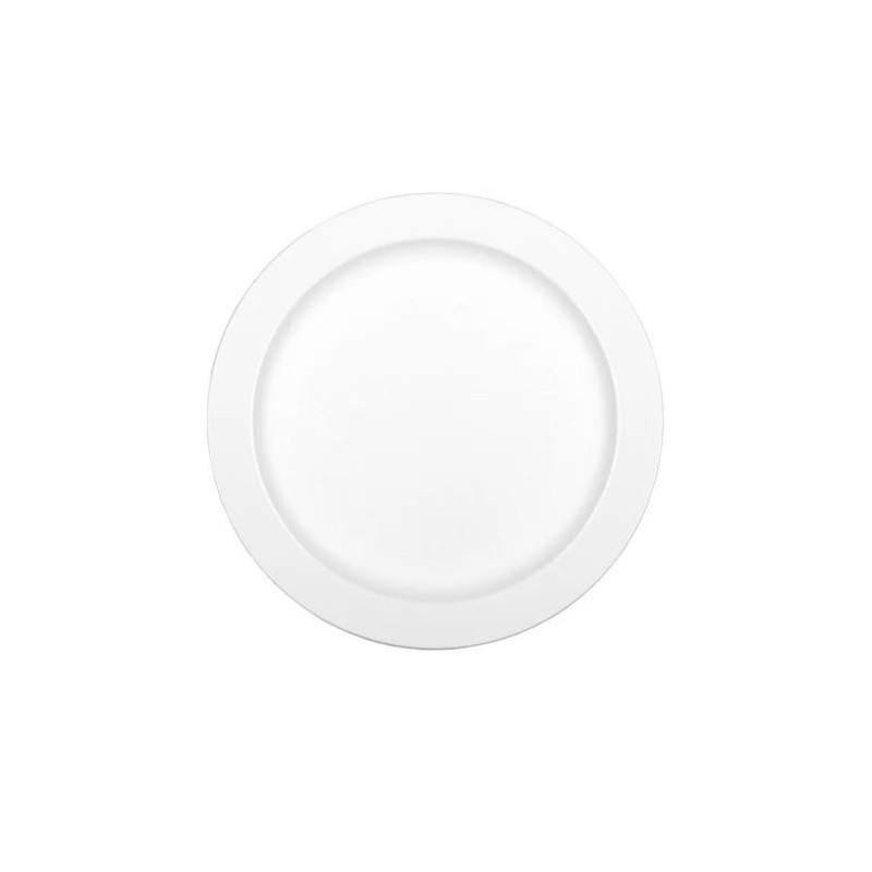 Prato Branco 18 Cm Pp 6 Unid