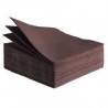 Guardanapo 40 X 40 Castanho Choco 24x50