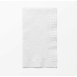 Guardanapo 40 X 40 Branco 1/8 24x50