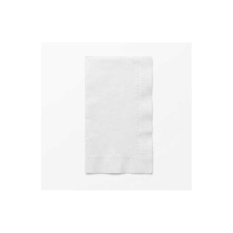 Guardanapo 40 X 40 Branco 1/8 24x50